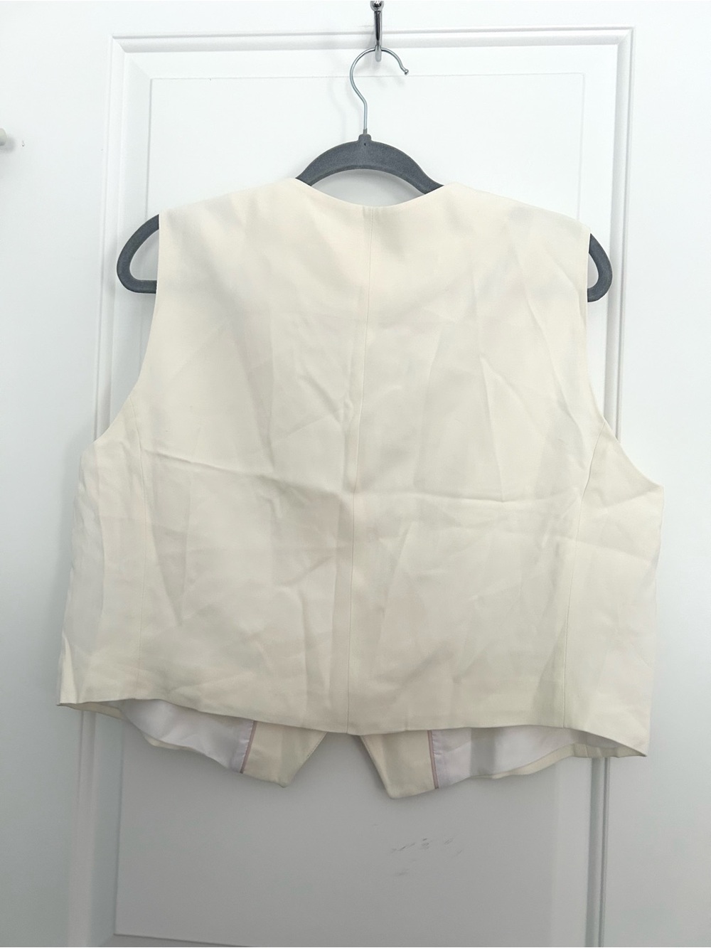 Boden White Cropped Vest Office Siren - Picture 4 of 4